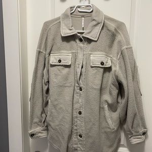 Free People Ruby Jacket in Stone